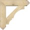Ekena Millwork Balboa Arts and Crafts Rough Sawn Bracket w/ Offset Brace, Douglas Fir, 8"W x 32"D x 32"H BKT0806X32X32BOA03RDF - alternate 4
